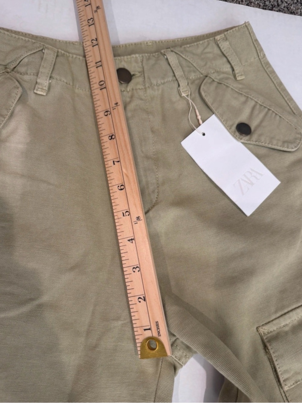 Zara ZW Collection women’s barrel cargo pants - Picture 7 of 12
